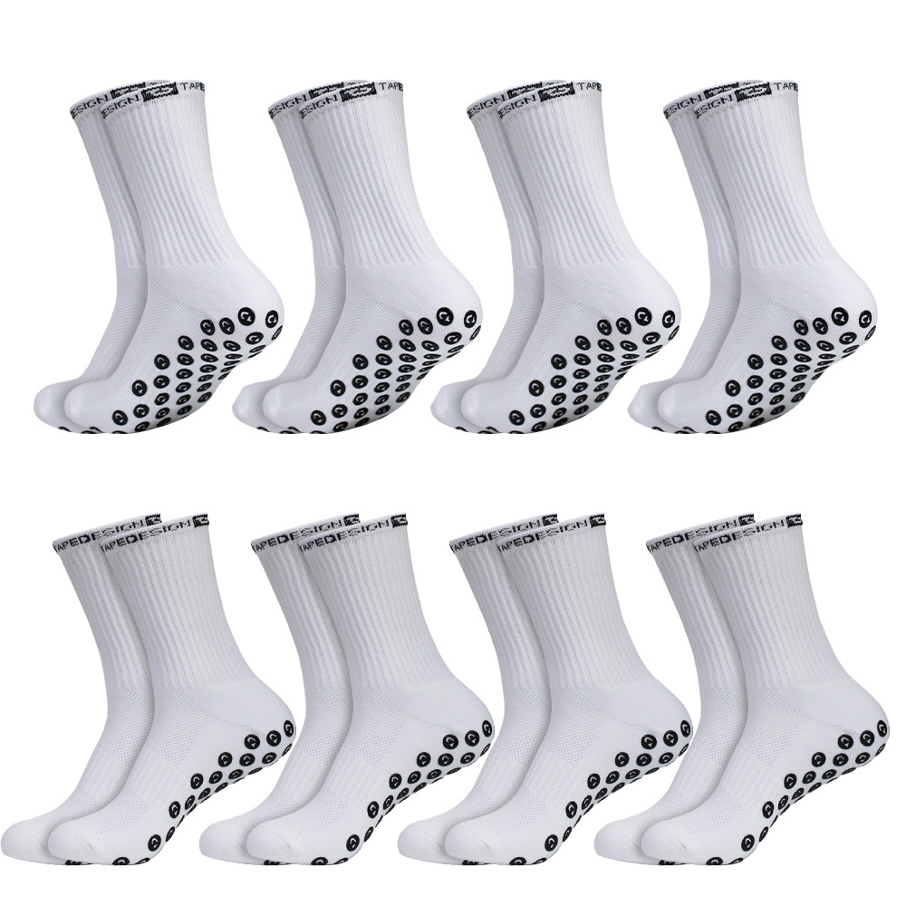 Sock Garter Men - 8 paia di calze antiscivolo da